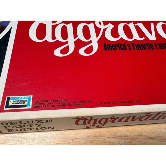 Vintage 1972 Aggravation Deluxe Party Edition Board Game COMPLETE Lakeside - Picture 5 of 9